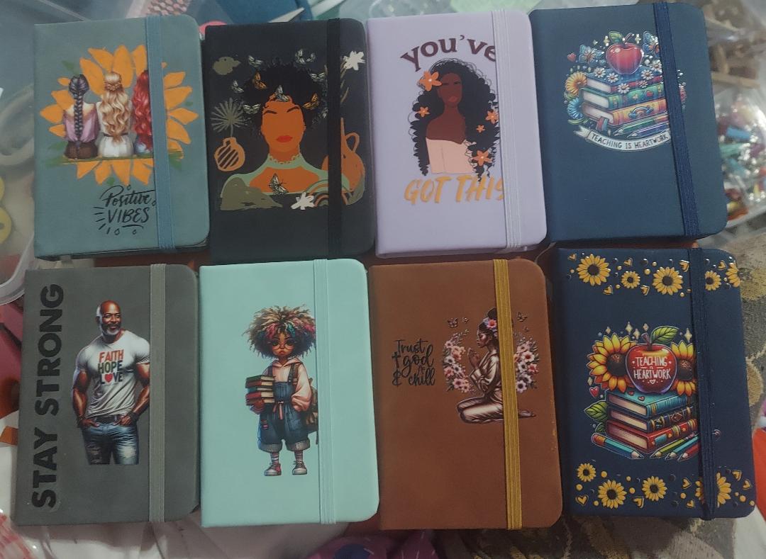 Pocket Journal with elastic closure
