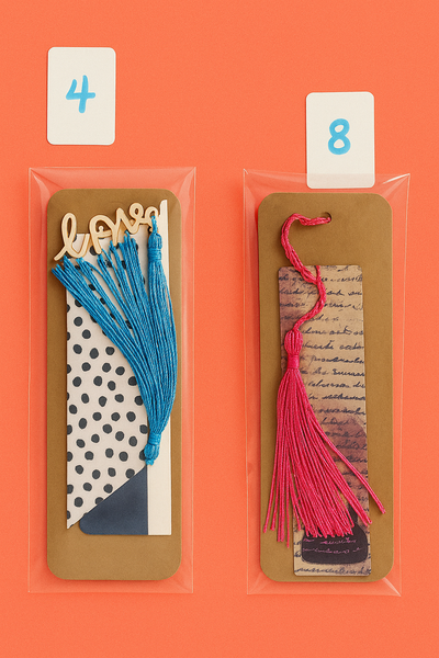 Handmade Bookmark Gift Sets – Unique Themed Bookmarks for Book Lovers & Readers