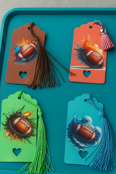 Handmade Sports-Themed Bookmarks – Unique Gifts for Athletes, Fans & Readers